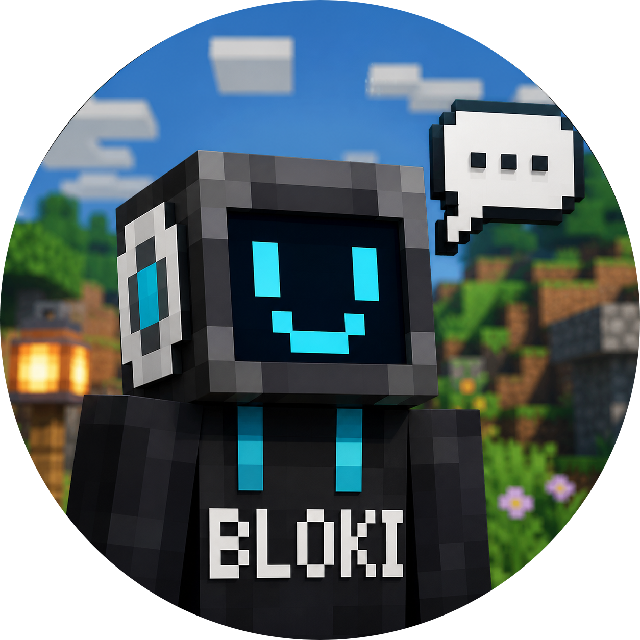 Bloki the Minecraft helper